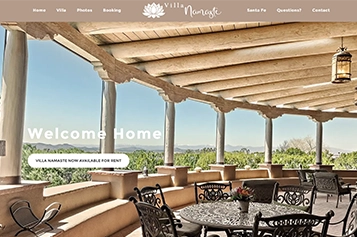 website design for rental company