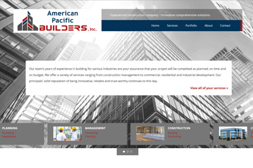 website for construction businesses